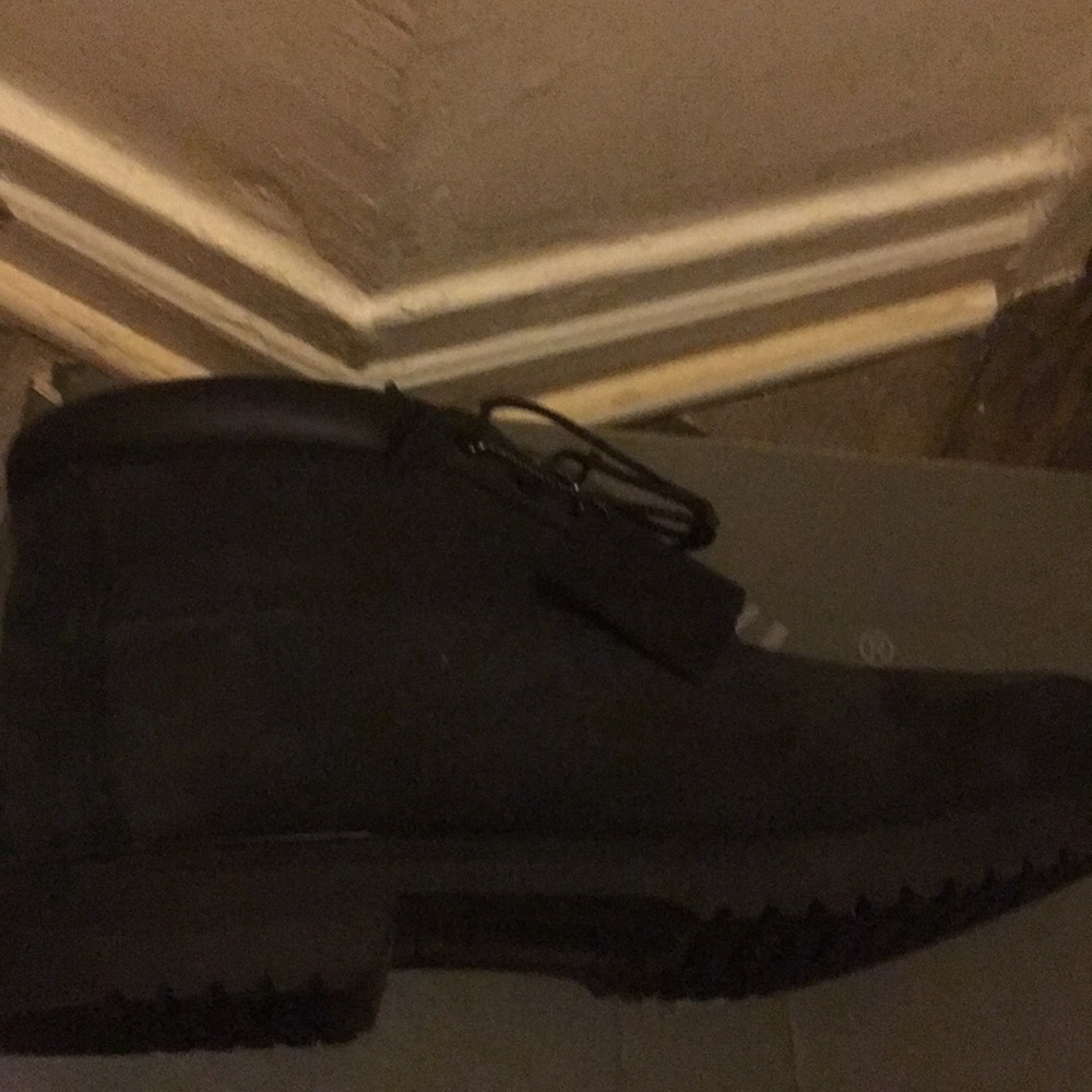 Men’s Timberland Hommes Black suede Boots